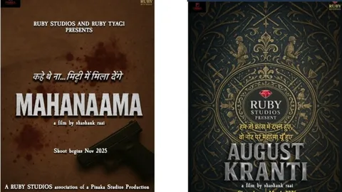 Ruby Studios Announces Shoot Dates for Upcoming Line-Up of Projects