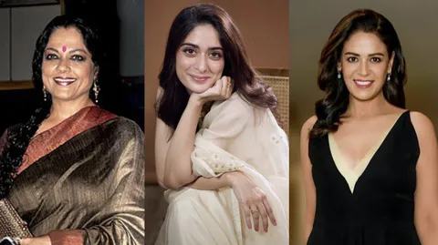 On the sets of Paan Parda Zarda, Tanvi Azmi, Mona Singh, and Tanya Maniktala share an unspoken sisterhood — a connection built on encouragement and lifting each other up