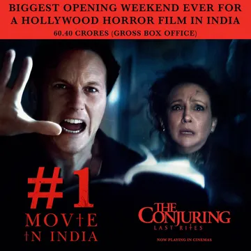 THE CONJURING: LAST RITES’ JUMP SCARES THE BOX-OFFICE WITH A RECORD-BREAKING OPENING IN INDIA