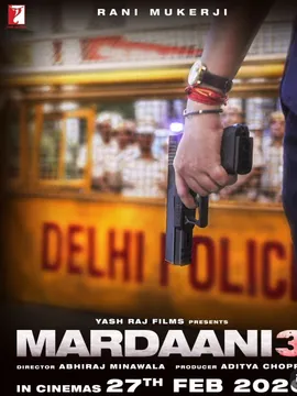 On the auspicious first day of Navratri, Yash Raj Films releases new poster of Rani Mukerji’s Mardaani 3 setting up an epic battle between good & evil!