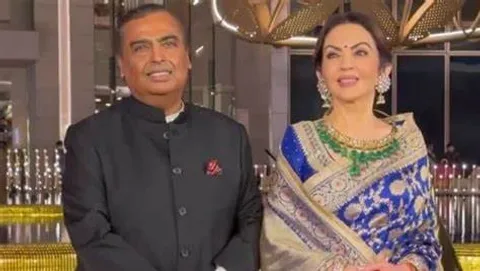 Nita and Mukesh Ambani Attend Paris Olympics Opening Ceremony Together
