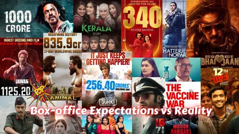 Year Ender 2023 – Jawan to Animal: View at Bollywood Films’ Box-office Expectations vs Reality!