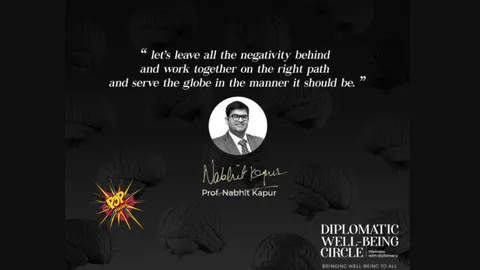Protecting the globe with Well-being based approach to Diplomacy