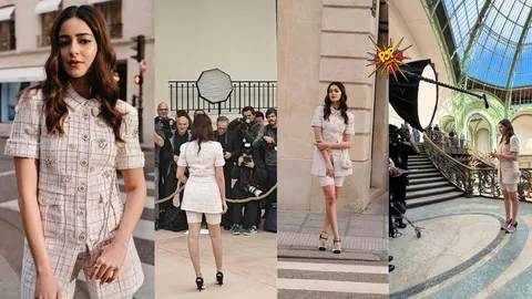 Ananya Panday for Chanel show in Paris: The Young Star Making Global Waves