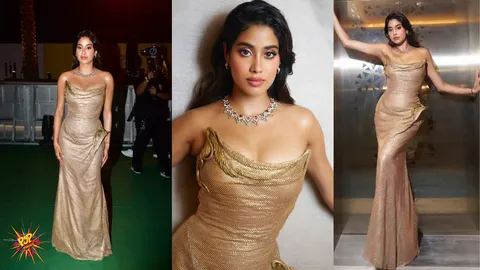 Janhvi Kapoor Slaying in Rs. 9 Lakh Bulgari Earrings at IIFA Awards