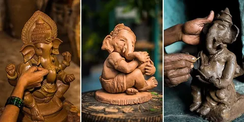 7 Eco-Friendly Ganesh Idol Ideas For A Green Celebration