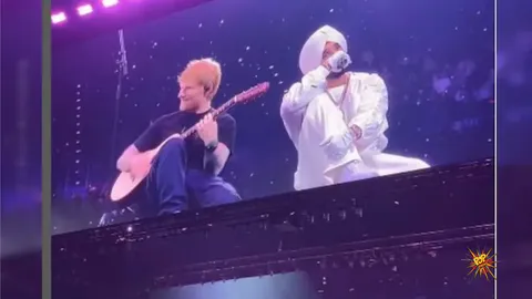 Diljit Dosanjh & Ed Sheeran Perform Together in Birmingham: Watch