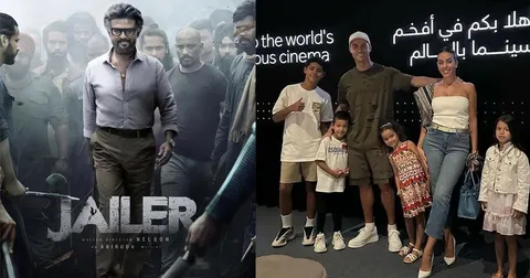 Did Cristiano Ronaldo Watched Superstar Rajinikanth's Film Jailer With His Family In Dubai?