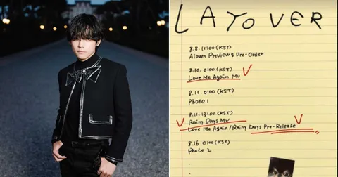 BTS V Takes The Internet By A Storm As He Drops 'Love Me Again' MV Prior To Solo Debut Layover Album!!