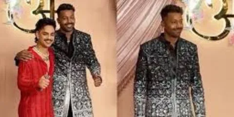 Hardik Pandya's Family At Ambani's Sangeet Ceremony; Ishan Kishan Replaces Natasha