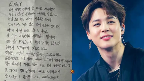 Jimin's  Shares Heartfelt Letter: A Symphony of Love and Support from BTS to ARMY