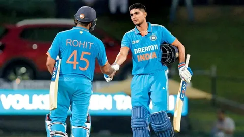 "Gill's Instagram Move Sparks Speculation with Rohit Sharma"