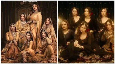 Manisha Koirala is back with a bang in Sanjay Leela Bhansali's "Heeramandi: The Diamond Bazaar"!