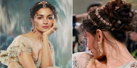 Desi Girl Alia Bhatt Wears Kala Teeka At Met Gala 2024, Warding Off Evil Eye!