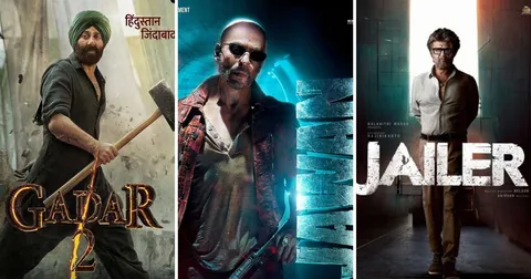 Popular Indian Films On IMDb: Shah Rukh khan's 'Jawan', Rajinikanth's 'Jailer', Sunny Deol's 'Gadar 2'