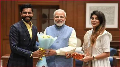 Ravindra Jadeja Joins BJP; Wife Shows Membership Card