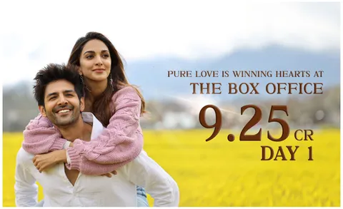 Satyaprem Ki Katha opens big! collected 9.25 Cr. on its first day
