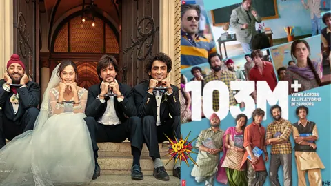 Dunki Drop 4 becomes the highest viewed trailer in 24 hrs garnering 103 million views across platforms, making it the only hindi film in Indian cinema to do so!