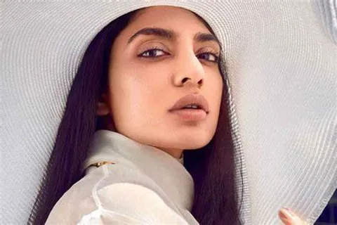 Sobhita Dhulipala makes head turn in a white ensemble at the LA premiere of her Hollywood debut film  'Monkey Man' Premiere