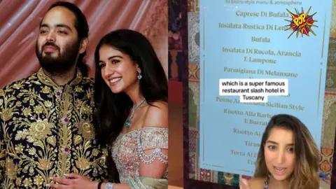 How a US Influencer Reviewed the Ambani Wedding Menu