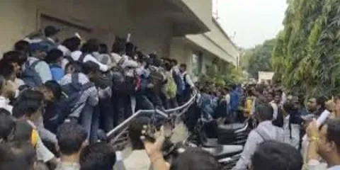 Stampede-Like Situation At Gujarat Job Interview