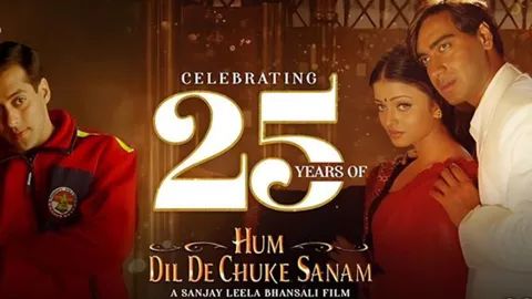 Going down memory lane to celebrate the 25th Anniversary of classic romance with Sanjay Leela Bhansali's Hum Dil De Chuke Sanam starring Salman Khan!