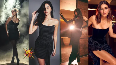Date Night Vibes from Bollywood Divas' Recent Unique & Sizzling Black Dresses!