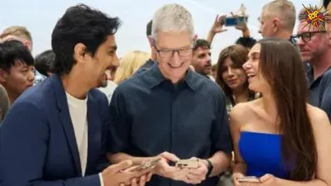 Aditi Rao Hydari and Siddharth Share Unforgettable Experience with Tim Cook at 'It's Glowtime'