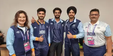 "Meet Manu Bhaker’s Pistol Shooting Team Coach: The Legendary Munkhbayar Dorjsuren"