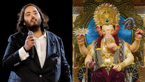 Anant Ambani's ₹15 Crore Gift to Lalbaugcha Raja