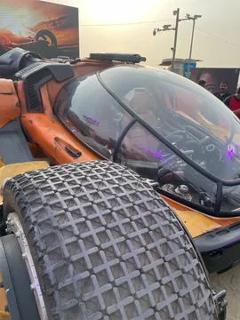 ‘Kalki 2898 AD’: Futuristic Vehicle ‘Bujji’ Takes Over the Streets of Mumbai Ahead of the Epic Trailer Launch