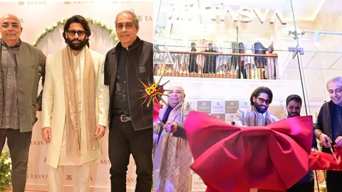 Tasva Unveils its New Flagship Store in Hyderabad with a Grand Baraat, Led by actor Naga Chaitanya