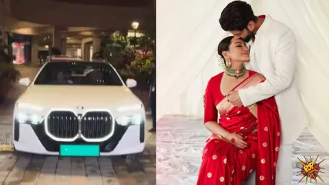 Zaheer Iqbal gifts Sonakshi Sinha a BMW Sedan worth Rs. 2 crores