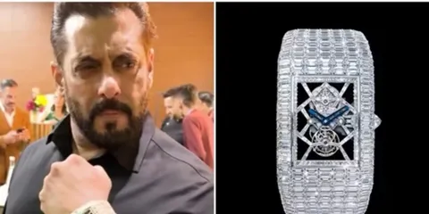 Watch: Salman Khan Flaunts A Watch With 714 Diamonds!