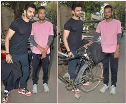 A Fan Cycles 1000 km From Jhansi To Mumbai To Meet Kartik Aaryan!