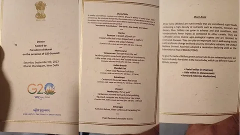 G20 Dinner Menu Celebrates Millets, Diversity: 'Taste connects Bharat'