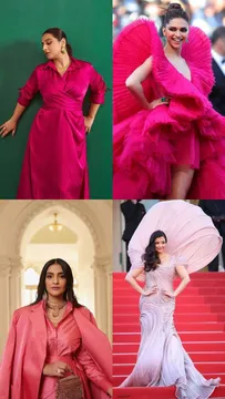 Navratri Day 8: Bollywood Actresses Reinventing Fashion in Pink