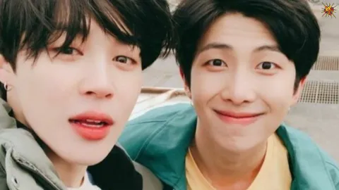 BTS's RM and Jimin Delight ARMYs with MINIMONI Moment on Weverse Live