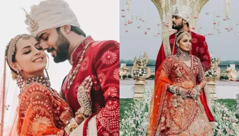 Ishqbaaz Fame Shrenu Parikh Got Married To The Love Of Her Life Akshay Mahtre and melting our hearts with the dreamy wedding!