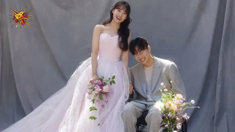 Song Ji Eun & Park We's Mesmerising Wedding Photos