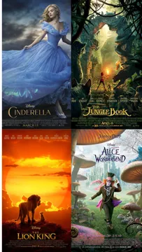 Top 7  Live Action Adaptations of Classic Disney Films
