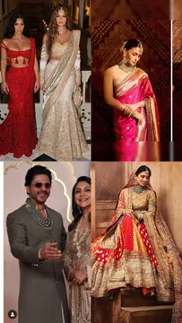 From Kardashians, SRK To Alia; List of Celebs Who Wore Manish Malhotra