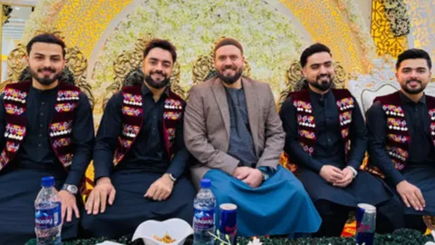 Afghanistan's Rashid Khan Ties the Knot, Wedding Video Goes Viral