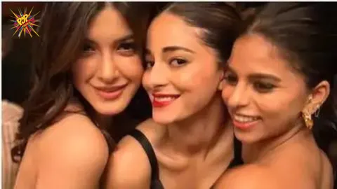 Ananya Panday Hangouts with Besties Suhana Khan and Shanaya Kapoor