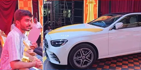 This Olympiad Gold Medalist Receives Rs 90 Lakh Mercedes Benz E-Class