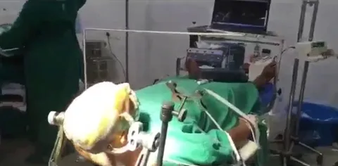 Andhra Surgeons Conduct Brain Surgery as Patient Enjoys Jr NTR Film for Relaxation