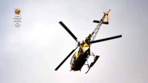 Russian Helicopter with 22 Onboard Goes Missing Near Kamchatka Volcano