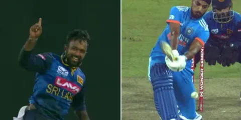 India vs Sri Lanka 1st ODI: Virat Kohli and Gautam Gambhir's Reactions to Draw Go Viral