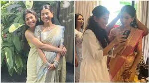 Viral: Sai Pallavi Helps Sister Pooja Get Ready For Engagement, is the most adorable video on social media!