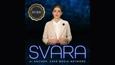 Svara World’s First Ai Anchor By Svar Media In Fashion, Gems &  Jewellery.
